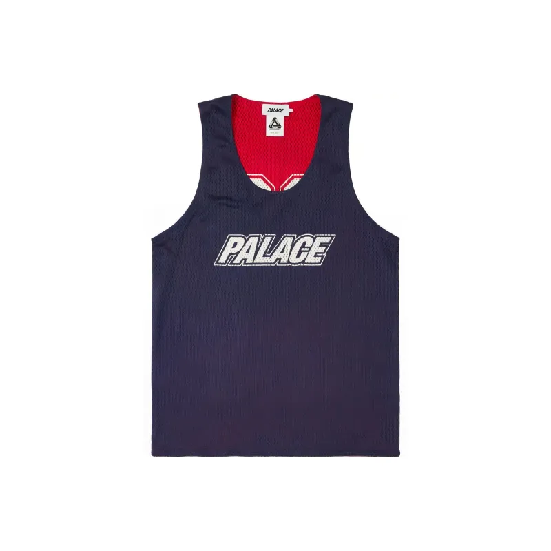 PALACE Mesh Reverso Border Vest-0