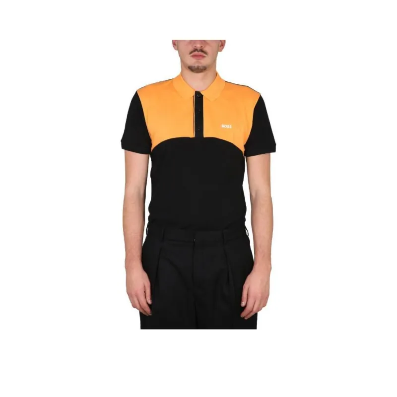 HUGO BOSS Color Blocked Polo Shirt-0