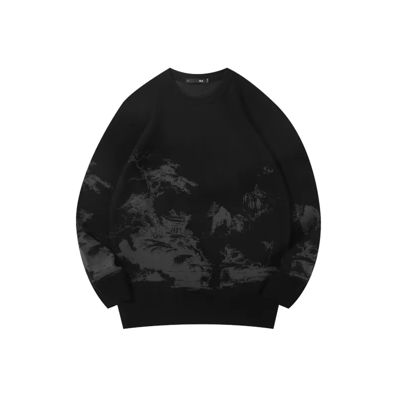 HLA Knitwear Men Black Pattern 52-0