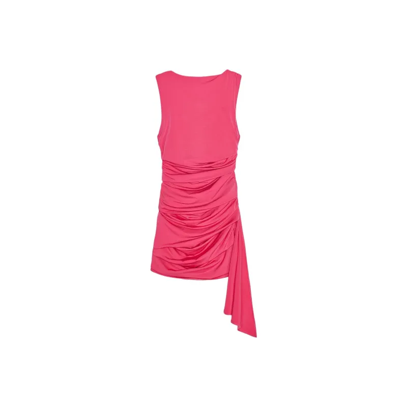 ZARA Sleeveless Dress Women's Raspberry-1