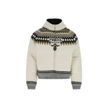 PRADA Jackets Coats Men's White