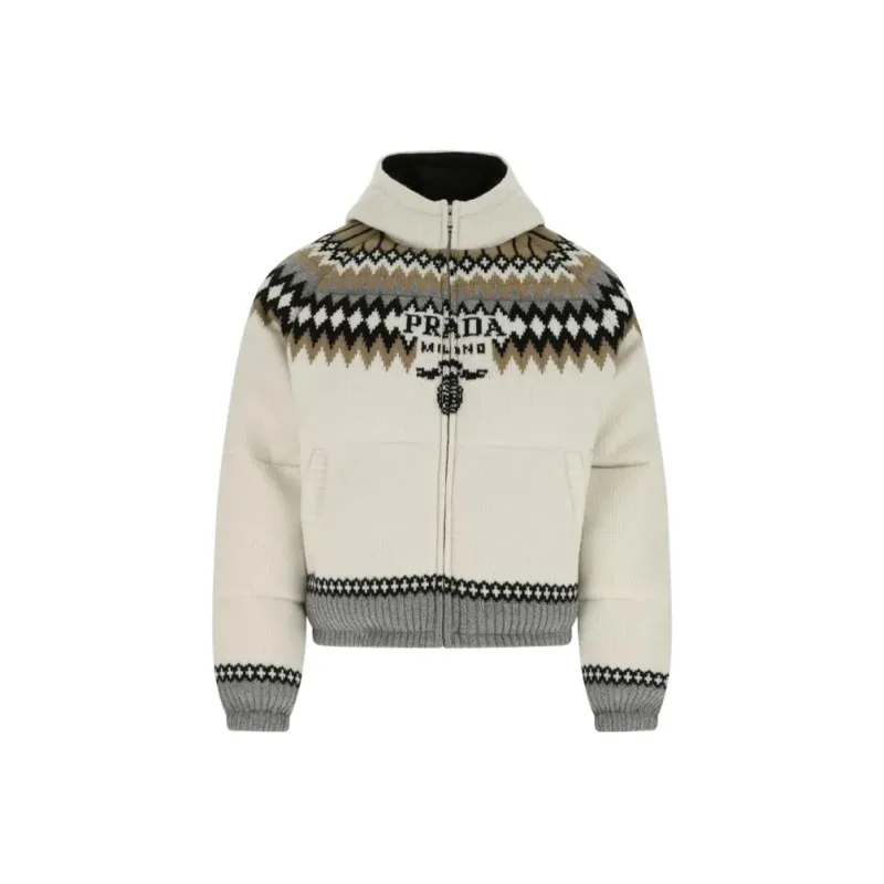 PRADA Jackets Coats Men's White-0