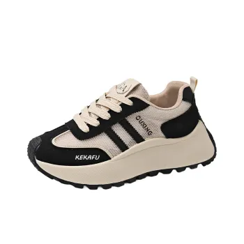 KEKAFU Anti Slip Wear Resistant Low Top Casual Shoes Women's