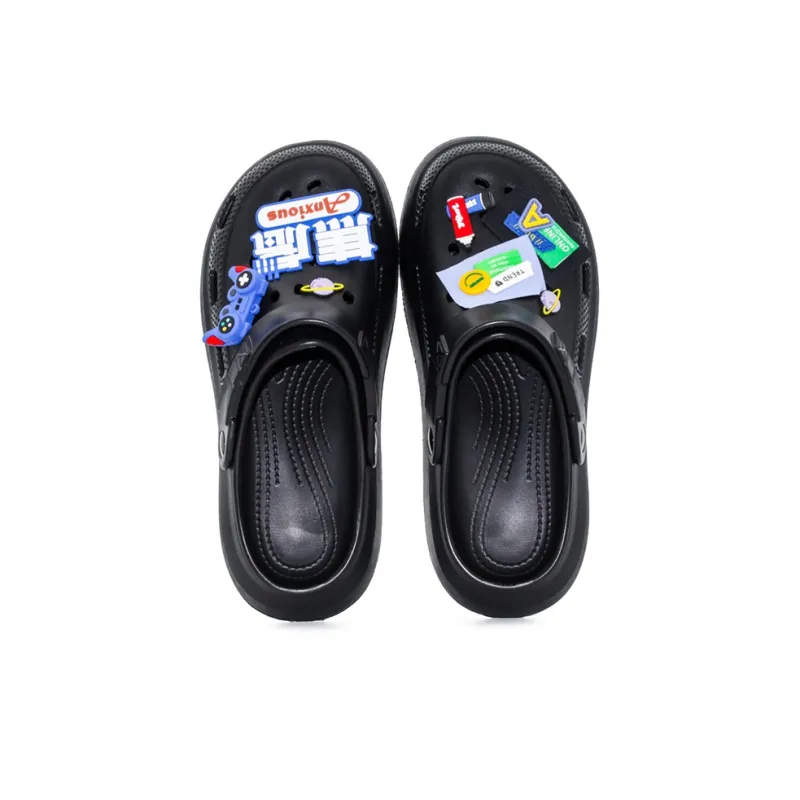 OUBT Creative Anxiety Self Healing, Game Console Clogs Unisex Black-3