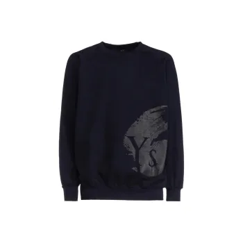 Yohji Yamamoto Y's FW24 Sweatshirt Unisex Marine Blue