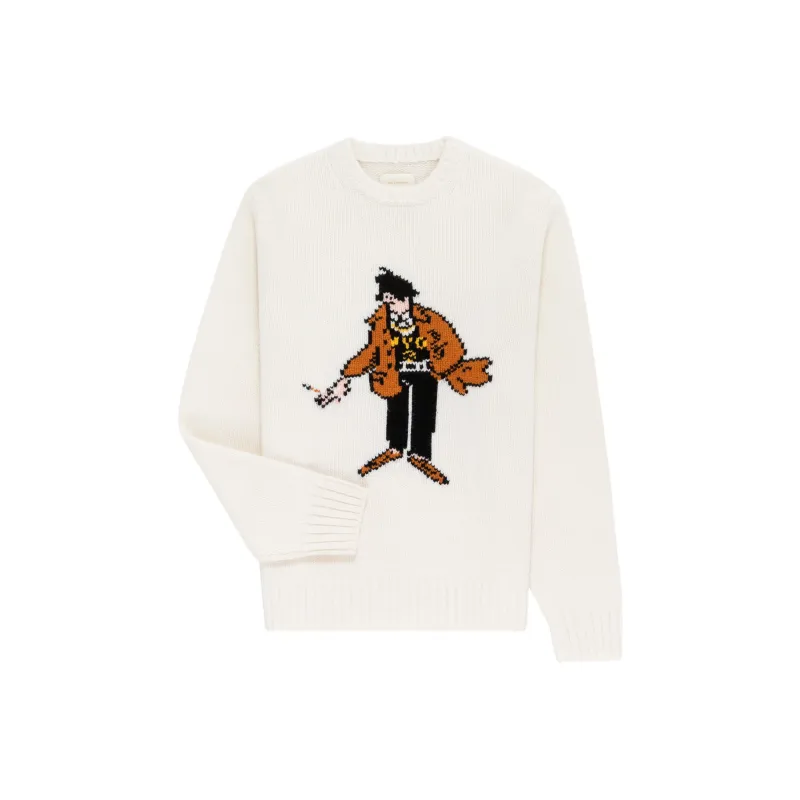 AIME LEON DORE Sweater Unisex White-0