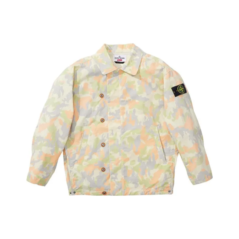 Supreme Stone Island Reactive Ice Camo Ripstop Jacket-5