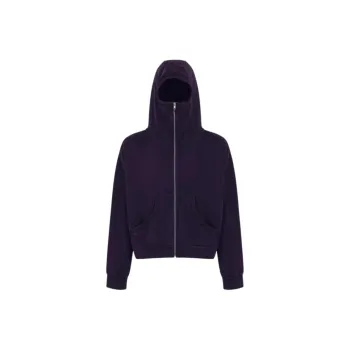 Entire Studios Cropped Full Zip Hoodie