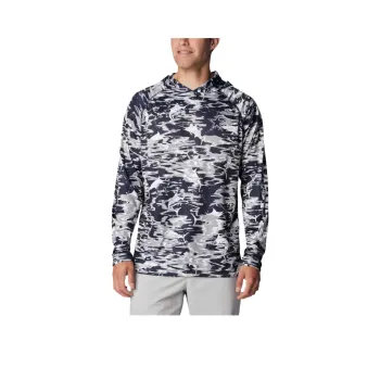 Columbia PFG Super Terminal Tackle Sweatshirt Men's Marine Blue