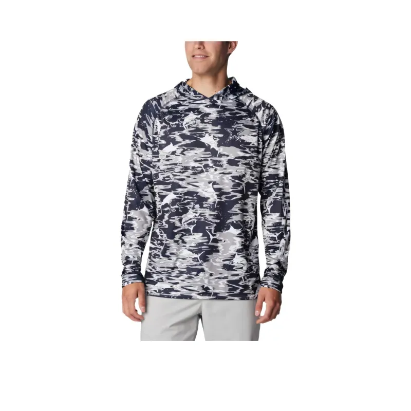 Columbia PFG Super Terminal Tackle Sweatshirt Men's Marine Blue-0