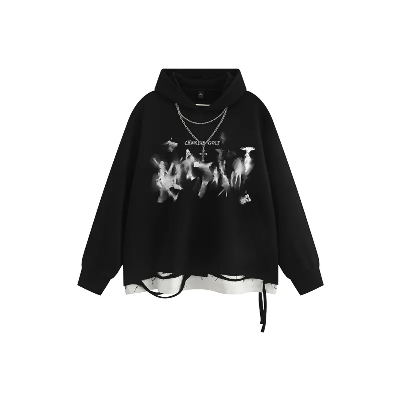 CHARLIE GOLF Sweatshirt Unisex White-2