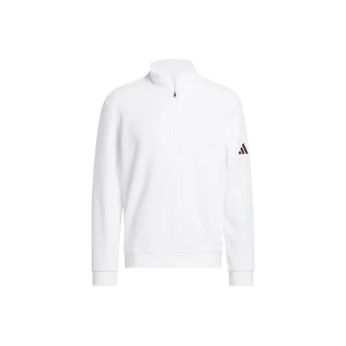 Adidas Free Shipping With AdiClub Ultimate365 Terry Cloth Quarter Zip Pullover