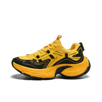 ENRICO COVERI Chunky Sneakers Unisex Low Top Bumblebee/White/Black