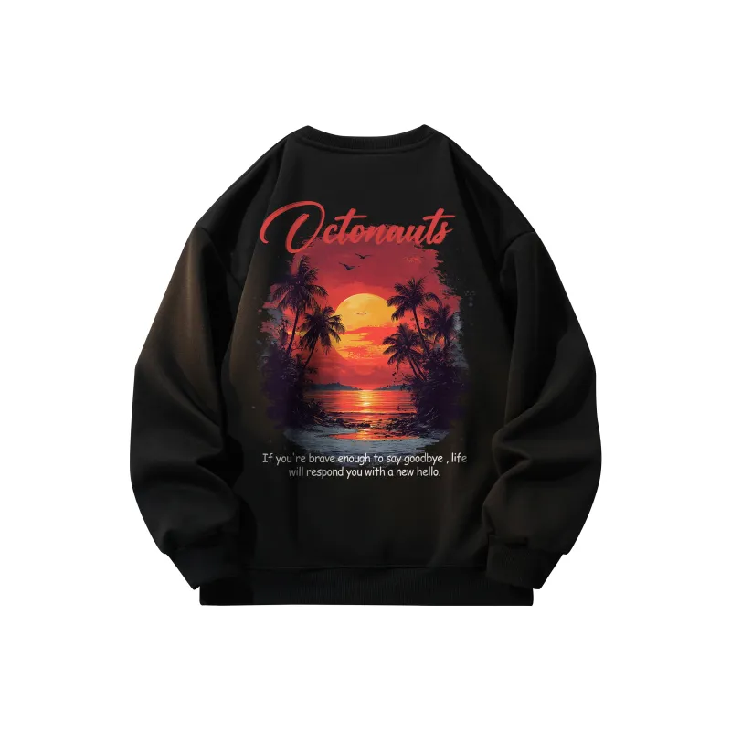 Small Columns Under The Sea Sweatshirt Unisex-19