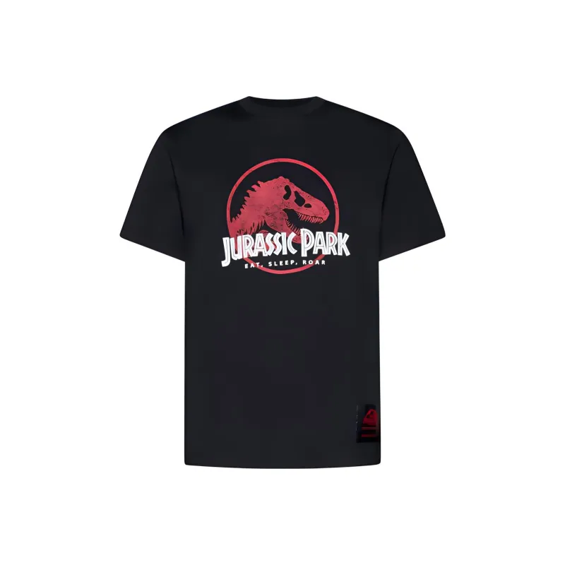 Neil Barrett Jurassic Park Printed Crewneck T Shirt-0