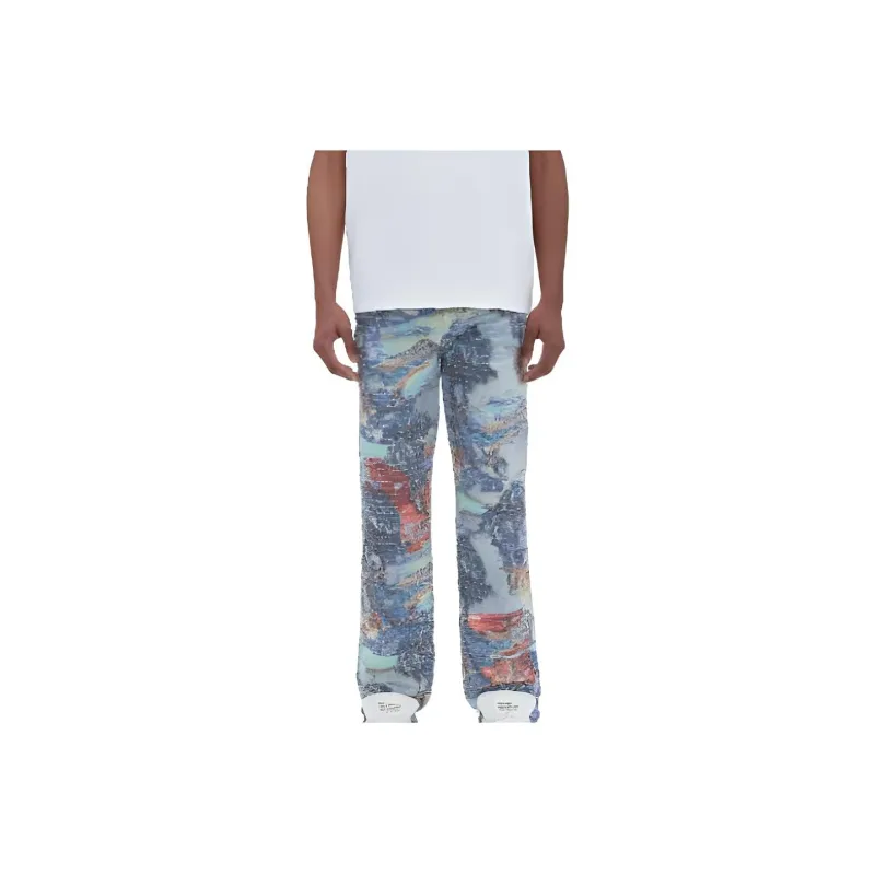 AMIRI Aloha Boro Distressed Jeans-1