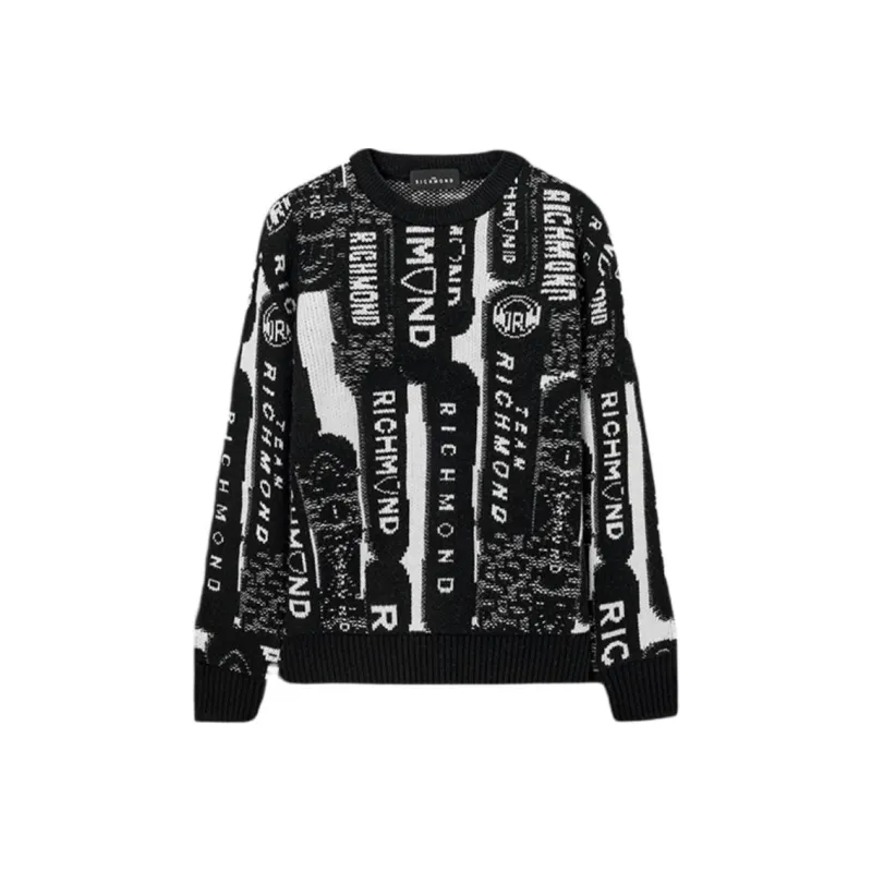 JOHN RICHMOND FW24 Sweater Men's Black-0