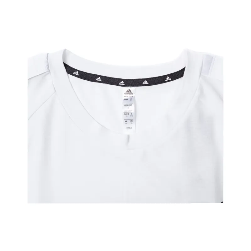 Adidas T Shirts Men White-4