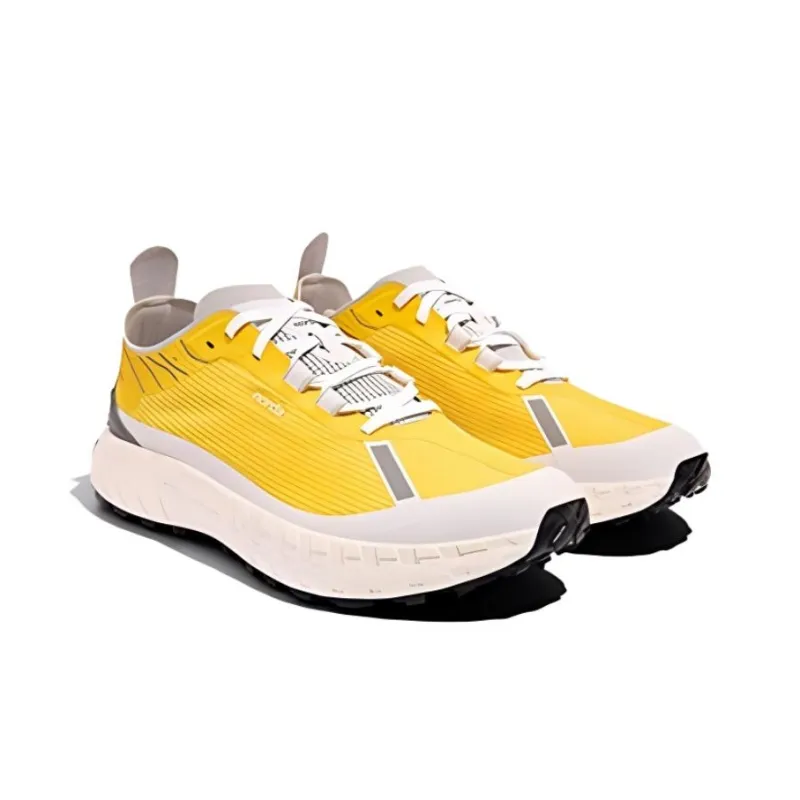 NORDA 001 Anti Slip Wear Resistant Low Top Running Shoes Women's Bright Yellow-2