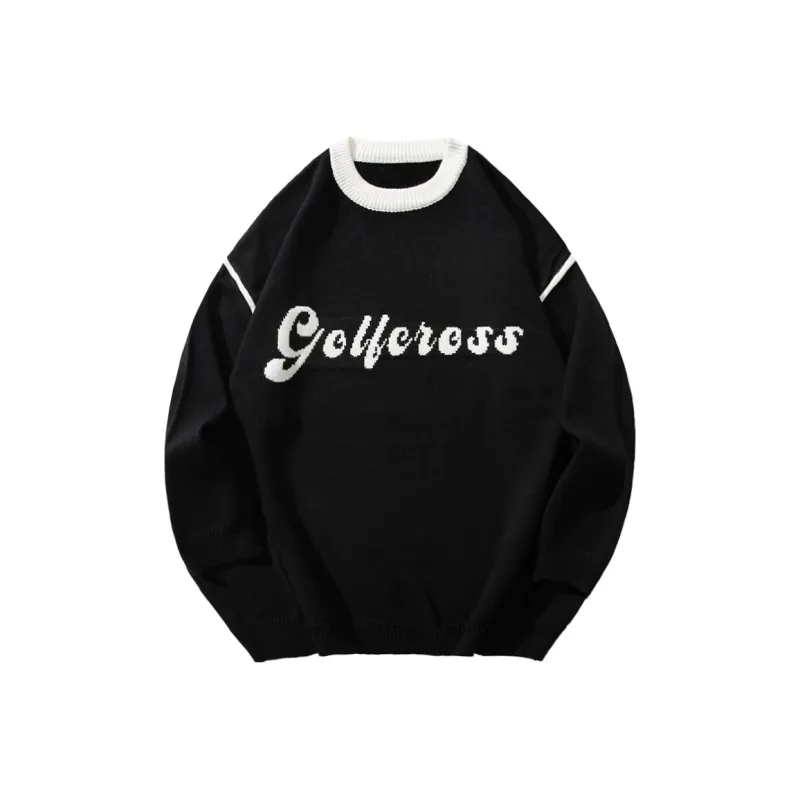 GOLFCROSS Knitwear Unisex Black-0