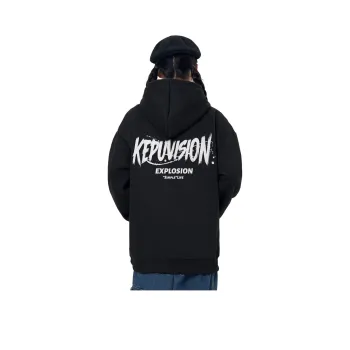 Kepu Sweatshirts Unisex Black