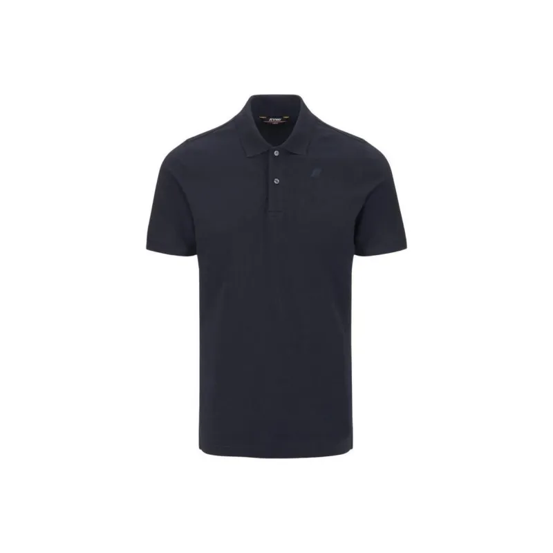 K WAY Polo Shirts Men Black-0