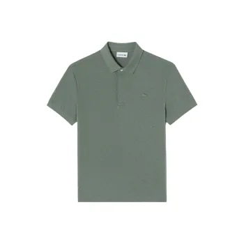 LACOSTE Polo Shirt Men's Khaki Green