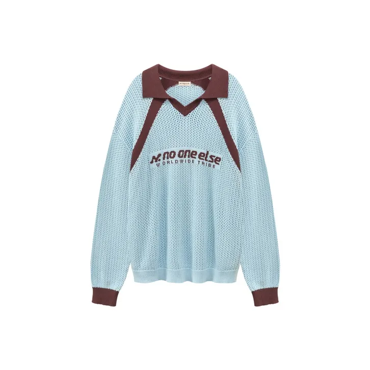 NO ONE ELSE Knitwear Unisex Light Blue-0