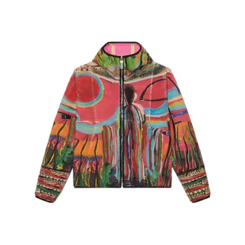 Givenchy Josh Smith Reversible Fleece Jacket