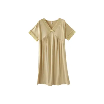 FENTENGCARE Nightgown Women's Sunflower