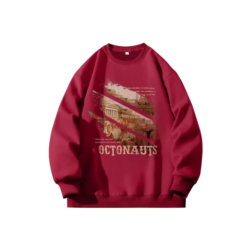 Small Columns Under The Sea Sweatshirt Unisex-20
