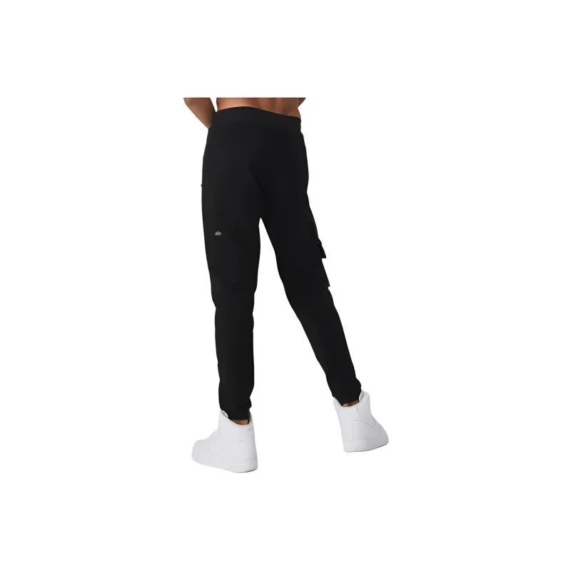 Alo Yoga Knitted Sweatpants Men's Black-1