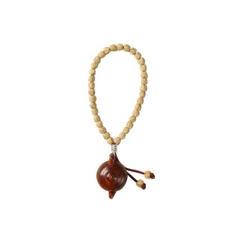 Red All Year Round Pterocarpus Pendants Unisex