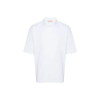 MARNI Logo patch Polo Shirt