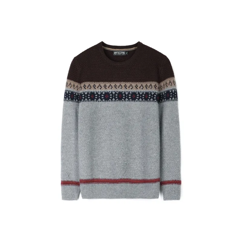 MCS Sweaters Men Coffee-0