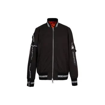 VERSACE Jackets Men Black
