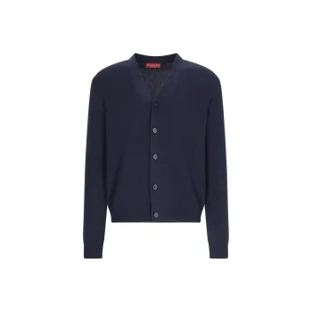 GUCCI Buttoned Up V Neck Cardigan