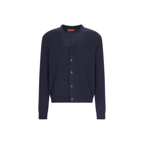 GUCCI Buttoned Up V Neck Cardigan