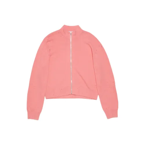 Acne Studios Distressed-effect Zip-up Cardigan