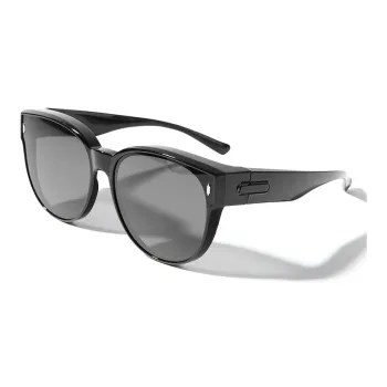 CACUSS Junior TR/Memory Plastic Square Sunglasses Women's
