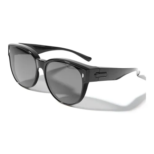 CACUSS Junior TR/Memory Plastic Square Sunglasses Women's