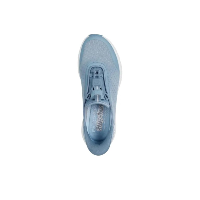 Skechers Low Top Casual Shoes Women's Blue-3