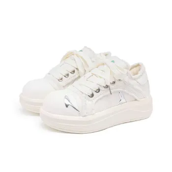 ABCYLM Slip Resistant Cushioning With Impact Resistance And Height Increase Low Top Skateboard Shoes Unisex