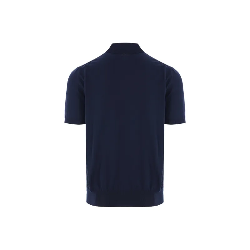 CARUSO Jersey Polo Shirt-1