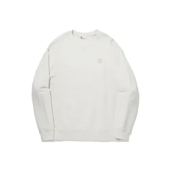 LiNing Vital Series Sweatshirt Unisex Pearl White