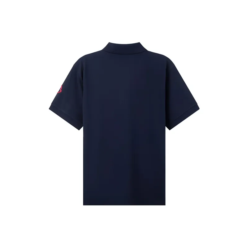 Moncler Tricolour Cotton piqué Polo Shirt-1