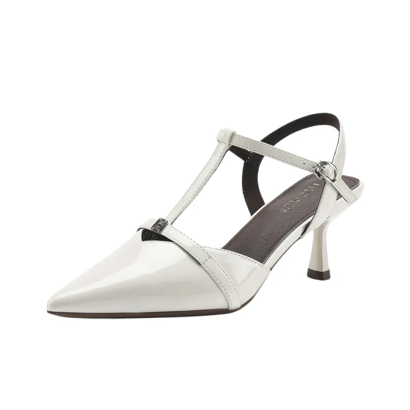 FIVE PLUS High Heels Women's Beige, Black-1