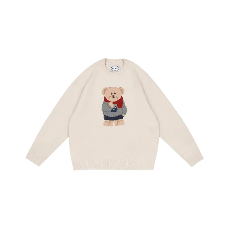 MYSAMESAME Sweaters Unisex Oat In Stock-0