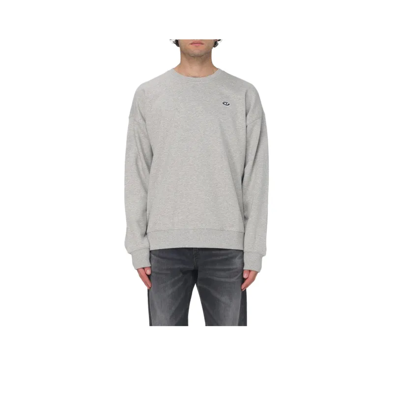 DIESEL Sweatshirts Men Gray-0