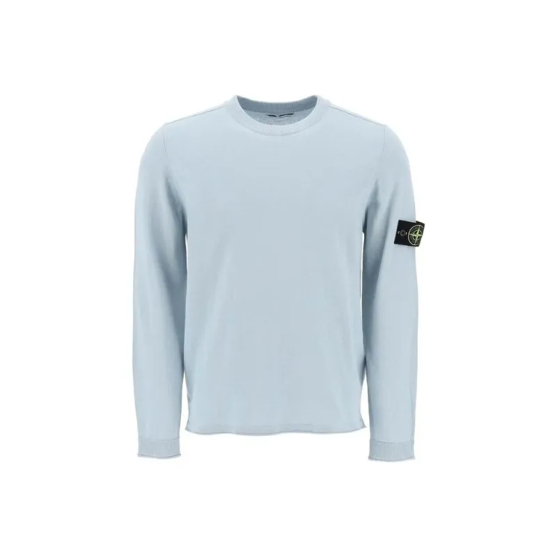 STONE ISLAND Sweater Men's Ice Frost Blue-0
